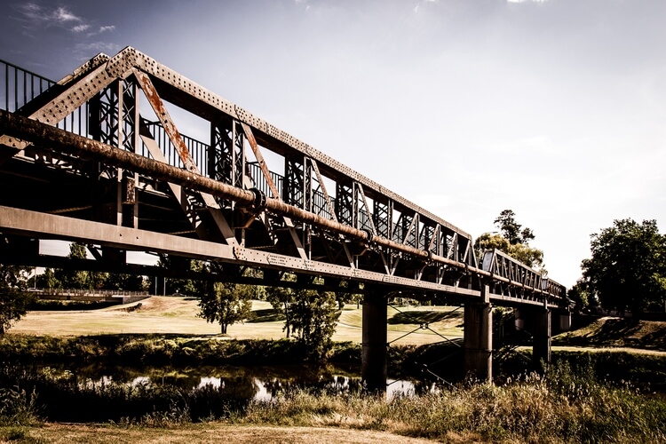 Macquarie river bridge, Bathurst